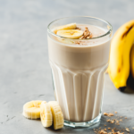 Veganer Bananen-Vanille-Shake